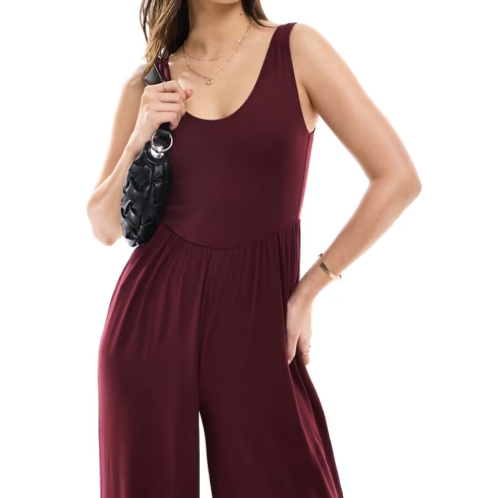 L • J.o & Co • Maroon Romper